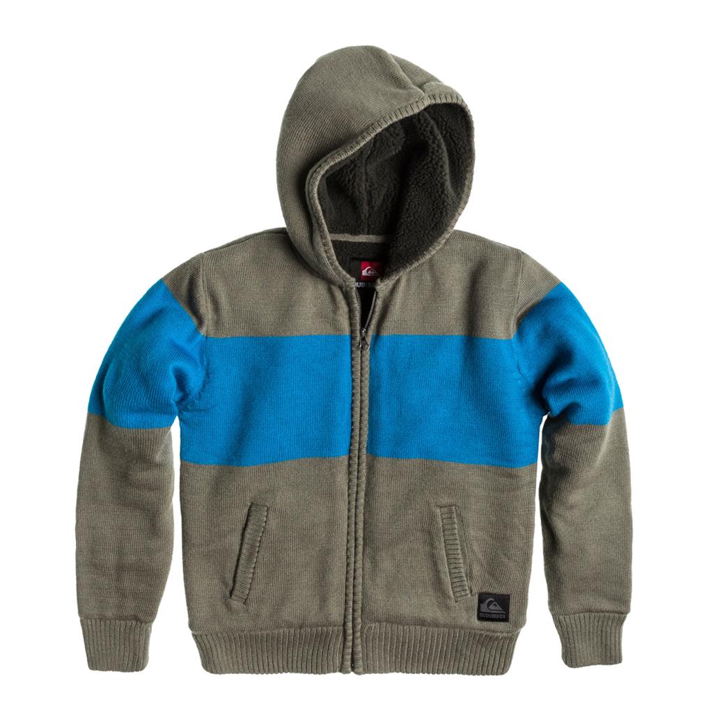 Foto Jerseys Niño Quiksilver Camrose Zip Hood Gris