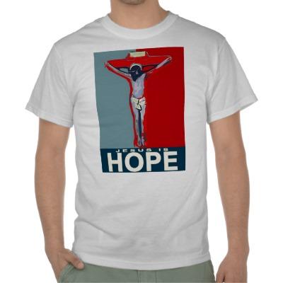 Foto Jesús es esperanza no Obama, camiseta del cristian foto 293460