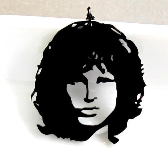 Foto Jim Morrison collar - laser cut