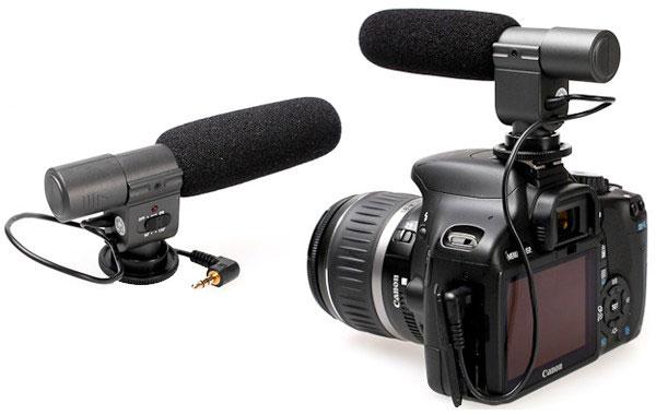 Foto JJC MIC-1 Micrófono estéreo para cámaras réflex con vídeo