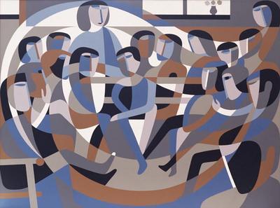 Foto Jordan's Quaker Meeting 2, 1993 (acrylic on.. - Protective Phone S ... foto 821956