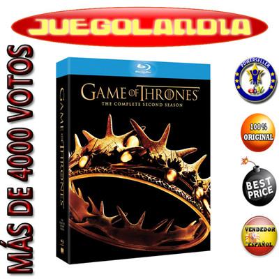 Foto Juego De Tronos Segunda Temporada 2 Blu Ray Game Of Thrones Nuevo En Español foto 405687