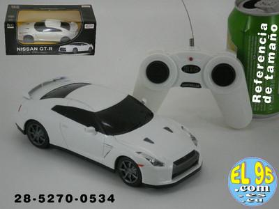 Foto Juguete Coche Radio Control Rc Nissan Gt-r Color Blanco foto 216401