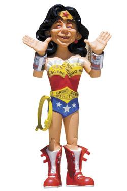 Foto JUST US LEAGUE OF STUPID HEROES Figura Wonder Woman 15 cm foto 20119
