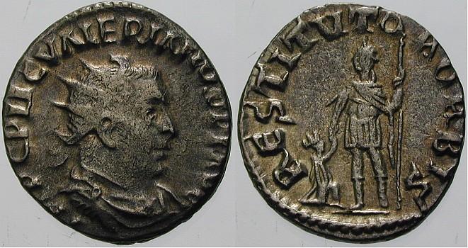 Foto Kaiserliche Prägungen Antoninian 256/257, Rom foto 172332
