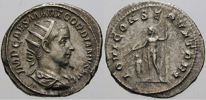 Foto Kaiserliche Prägungen Antoninian 238/239, Rom
