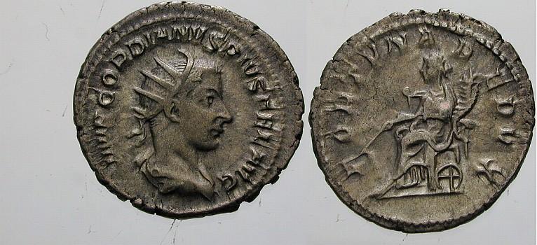 Foto Kaiserliche Prägungen Antoninian 243/244, Rom