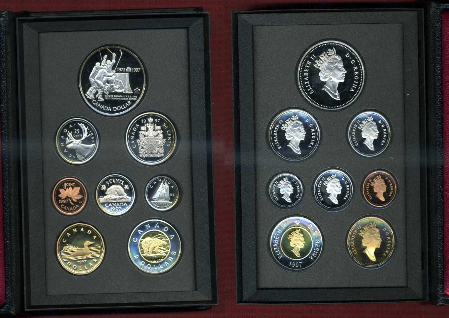 Foto Kanada, Canada Kursmünzensatz mit Silberdollar Special 1997 foto 282258