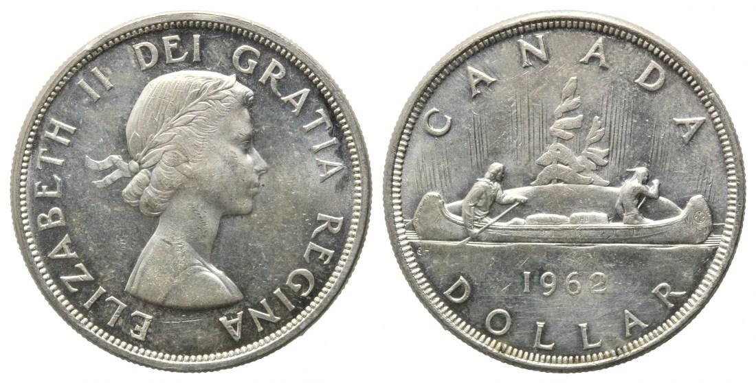 Foto Kanada, Dollar 1962, Kanu,