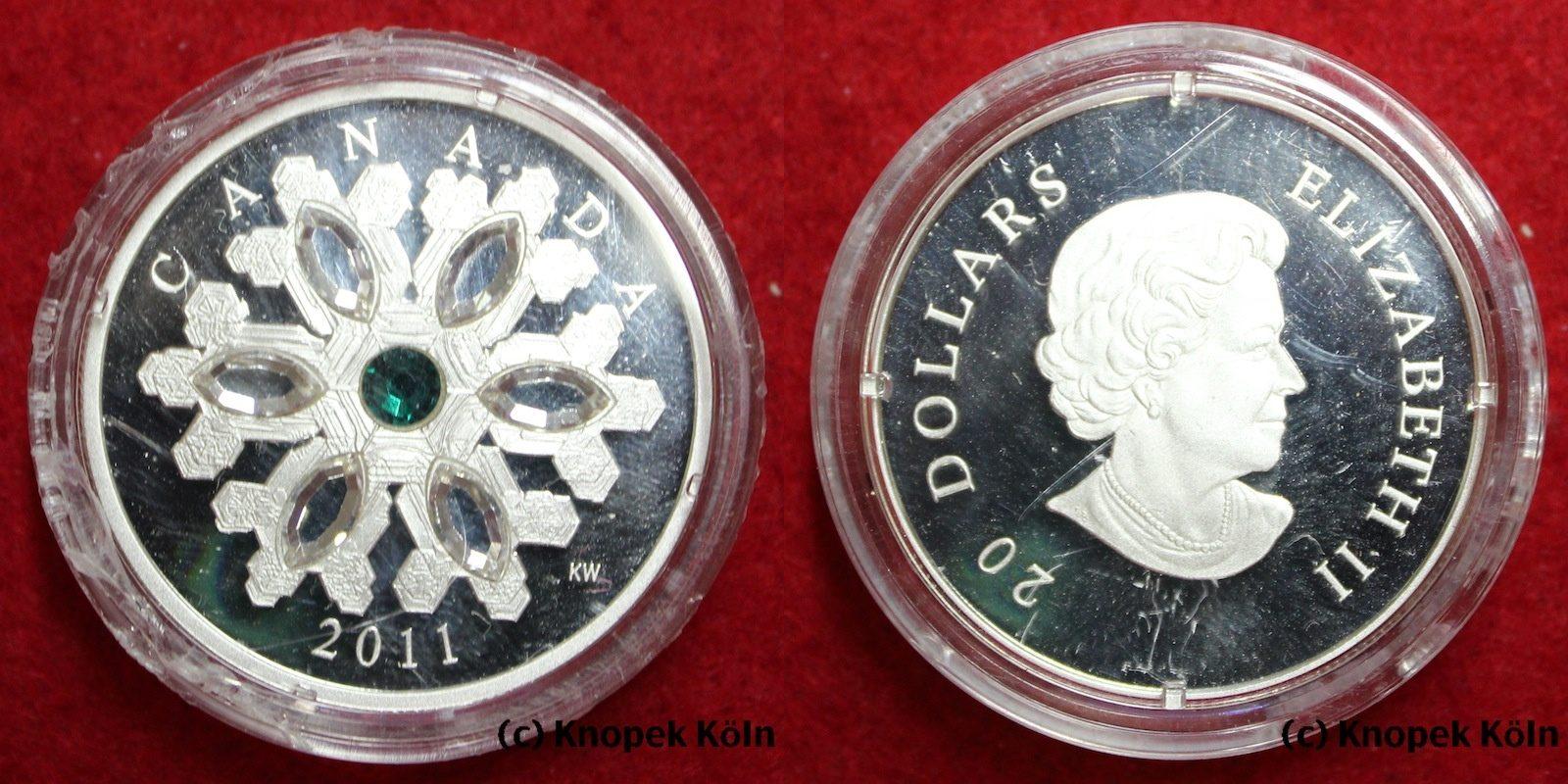 Foto Kanada/Canada 20 Dollars (1 Unze Silber) 2011 foto 345841
