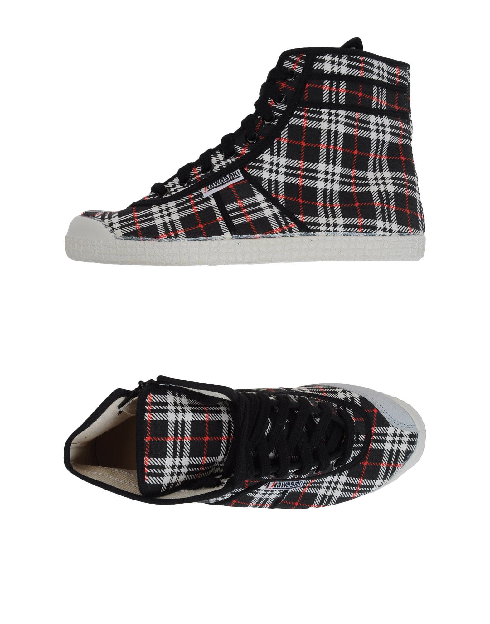 Foto Kawasaki Sneakers Altas Hombre Negro foto 916202