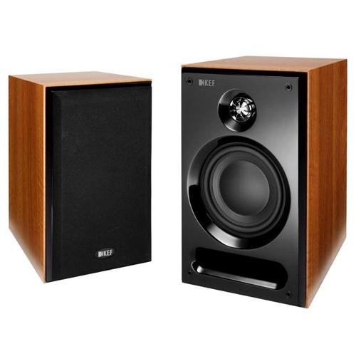 Foto KEF C3 2-way Bass Reflex Compact BookShelf Speakers - Pair (Walnut)
