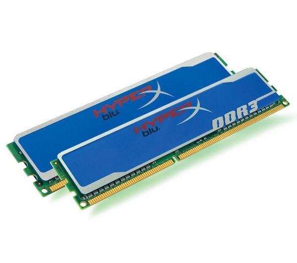 Foto Kingston Memoria PC HyperX blu 2 x 4 GB DDR3-1333 PC3-10600 CL9 (KHX1333C9D3B1K2/8G) foto 73251