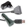 Foto Kit 4 En 1 Cable De Datos Y Cargador Sony Clie T Sl Sj Nr Nx Tg Tj ... foto 559545