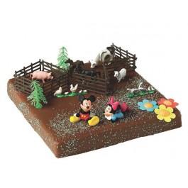 Foto Kit de Decoración para Tartas de Figuras de Mickey y Minnie Granja