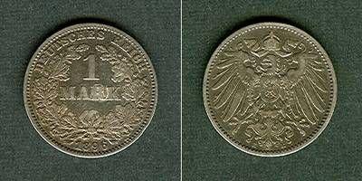 Foto Kleinmünzen 1 Mark 1896