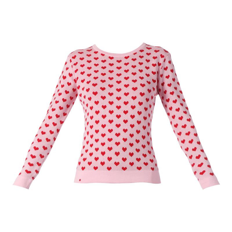 Foto Kling Jersey - 065 jersey cuore and neck - Rosa foto 87824