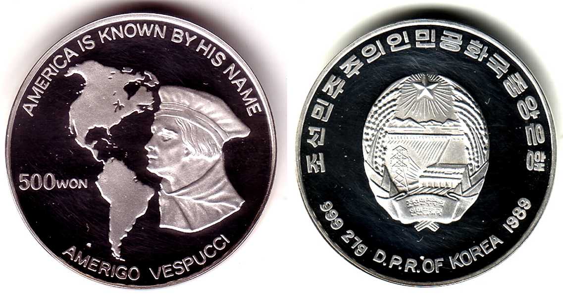 Foto Korea-Nord 500 Won 1989