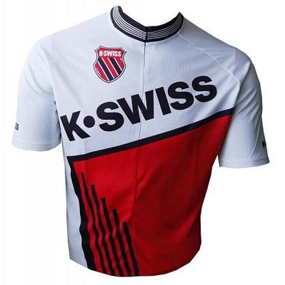 Foto Kswiss mono triatlón Ms Ss Jersey Red/black/white