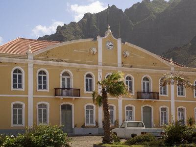 Foto Lámina fotográfica Governor's House, Ponto Do Sol, Santo Antao, Cape Verde Islands, Africa de G Richardson, 61x46 in. foto 971110
