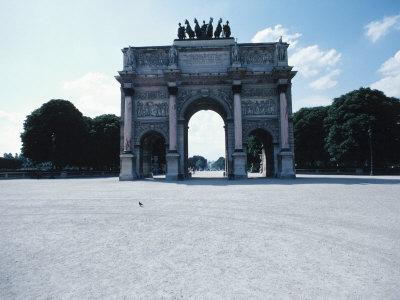 Foto Lámina fotográfica Historical Monument of L'Arc De Triomphe in Paris, France, 61x46 in. foto 827238