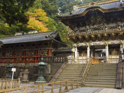 Foto Lámina fotográfica Yomei-Mon, Tosho-Gu Shrine, Nikko, Central Honshu, Japan de Schlenker Jochen, 61x46 in. foto 962150