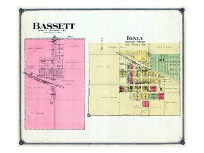 Foto Lámina giclée 1915, Bassett, Ionia, Iowa, United States, 61x46 in. foto 611214