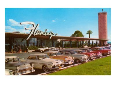 Foto Lámina giclée Hotel Flamingo, Las Vegas, Nevada, 61x46 in. foto 764800