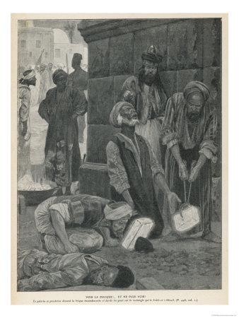 Foto Lámina giclée Mecca Pilgrims Having Set Eyes on the Kaaba Choose to Blind Themselves, 61x46 in. foto 890776