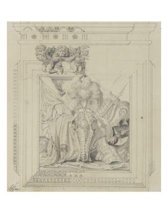 Foto Lámina giclée Monographie du palais de Fontainebleau : Galerie Henri II de Rodolphe Pfnor, 61x46 in. foto 598467