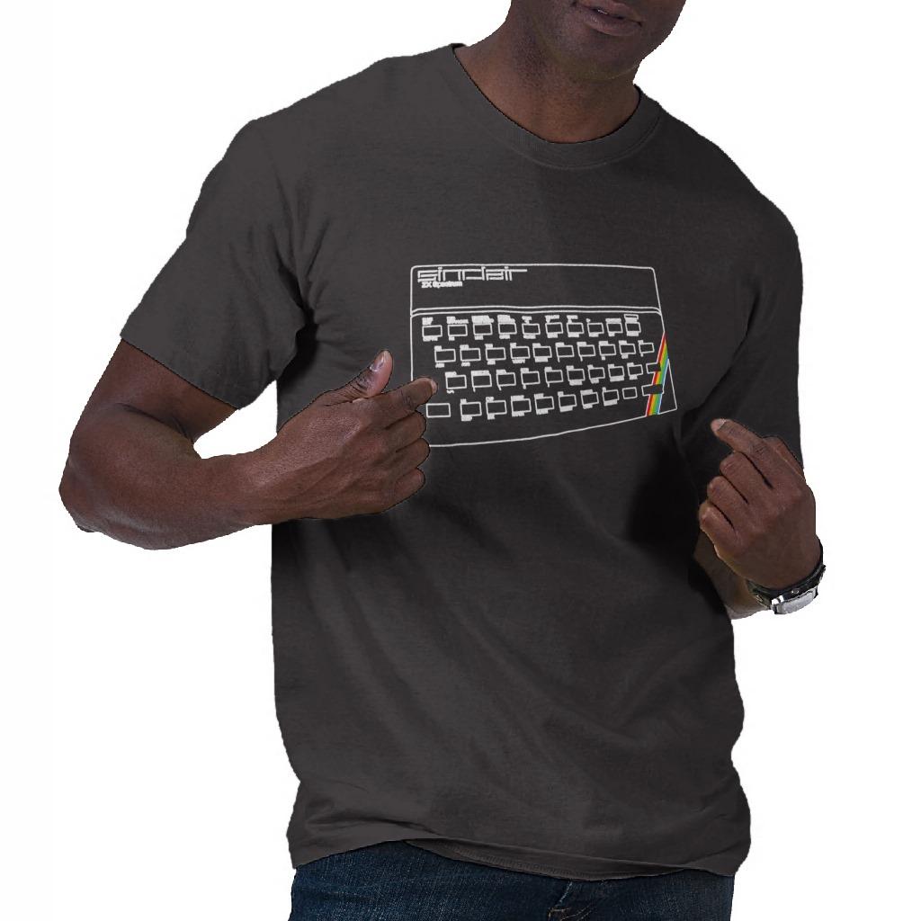 Foto Línea arte de espectro de ZX Camisetas foto 931665
