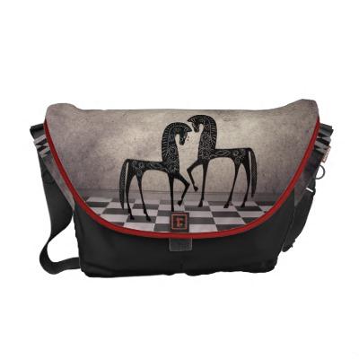 Foto La bolsa de mensajero árabe estilizada del carrito Bolsas De... foto 315125