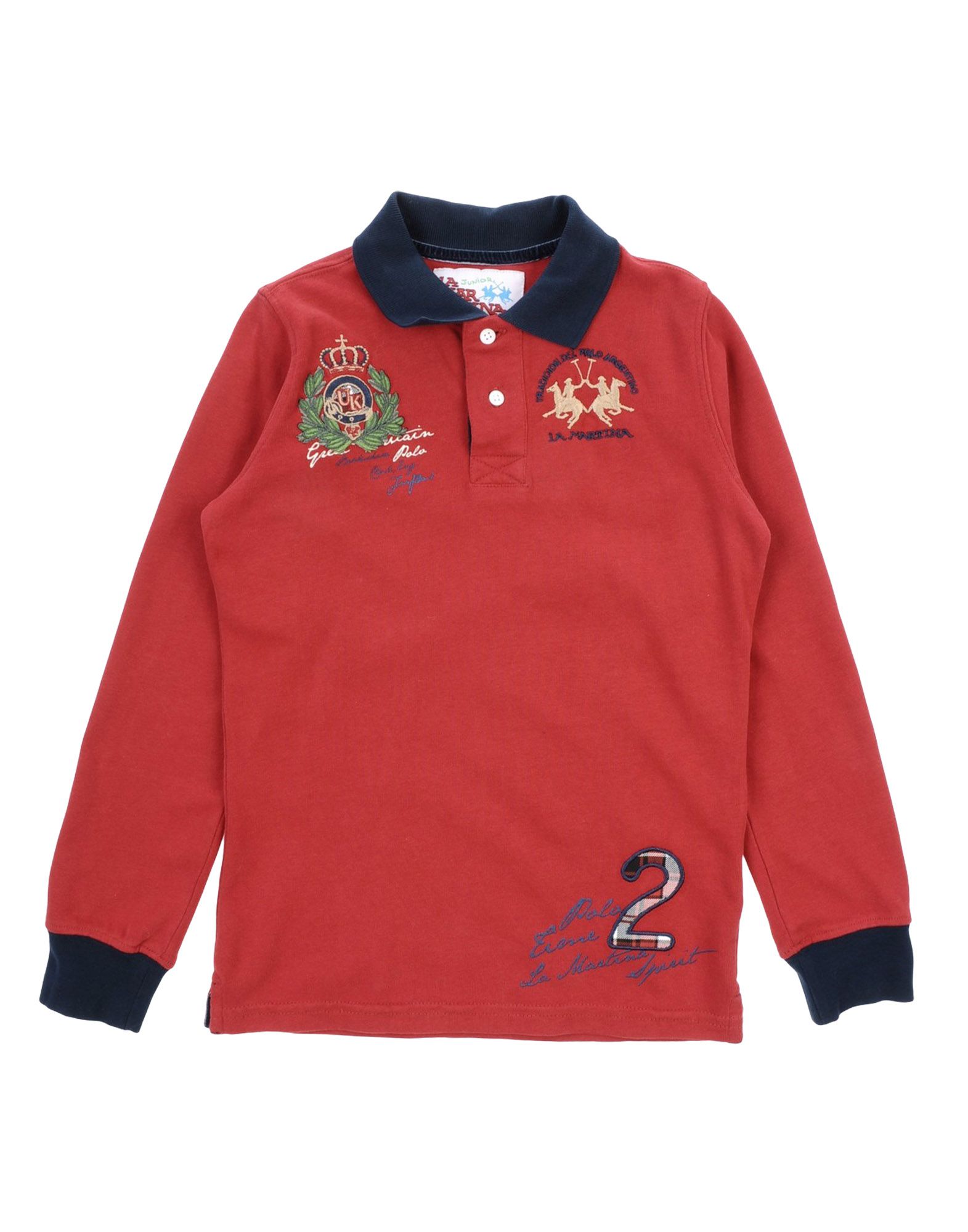 Foto La Martina Junior Polos Niño Ladrillo