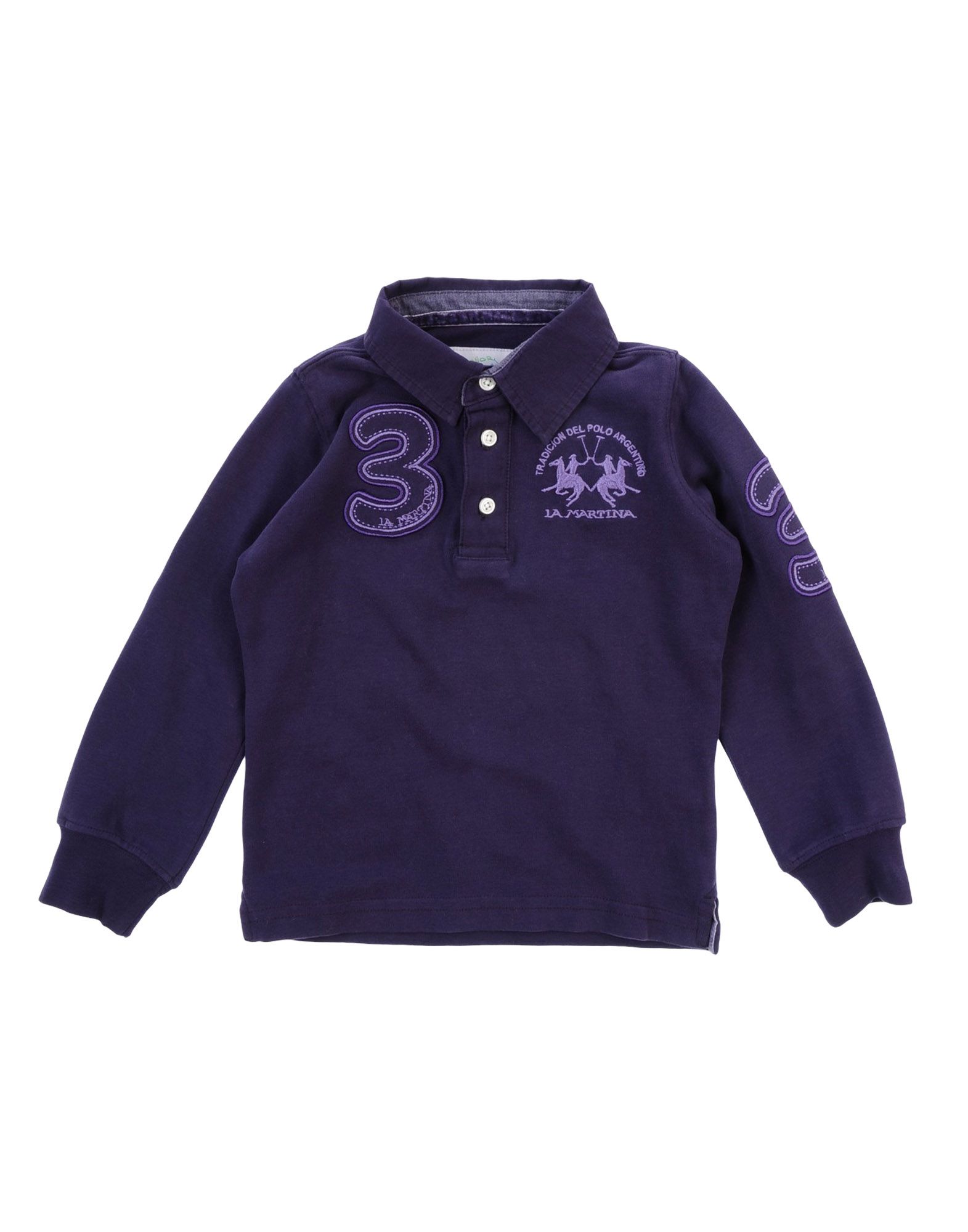 Foto La Martina Junior Polos Niño Morado