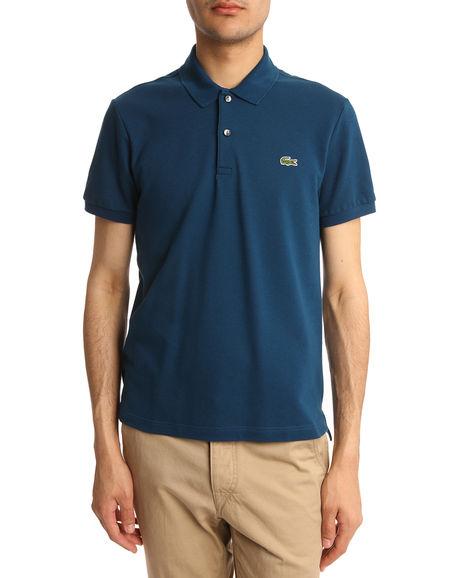 Foto LACOSTE LIVE - Polo azul brillante básico Essentiel
