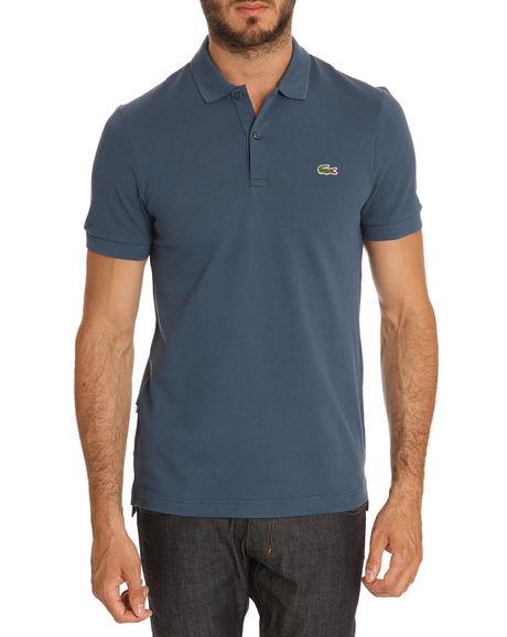 Foto LACOSTE LIVE - Polo azul básico Essentiel