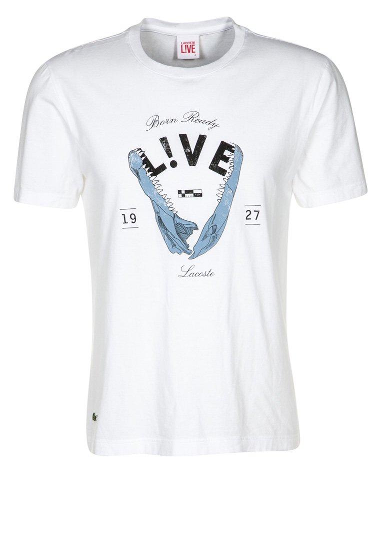 Foto Lacoste LIVE Camiseta print blanco foto 450035