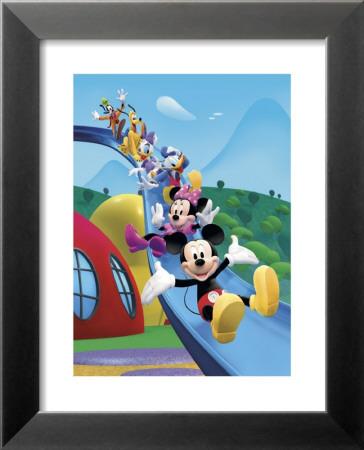 Foto Lamina Framed Art Print Mickey Mouse Clubhouse: Friends Equals Fun, 42x34 in. foto 656781