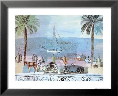 Foto Lamina Framed Art Print Promenade a Nice de Raoul Dufy, 47x57 in. foto 687818