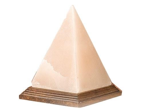 Foto Lampara de sal piramide 18 cm foto 514400