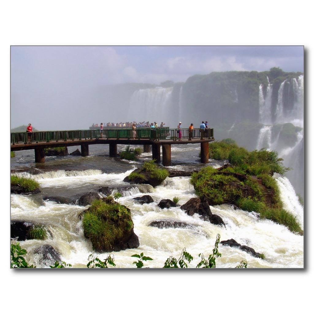 Foto Las cataratas del Iguazú, el Brasil Postales foto 822363
