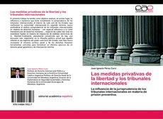 Foto Las medidas privativas de la libertad y los tribunales internacionales foto 683450
