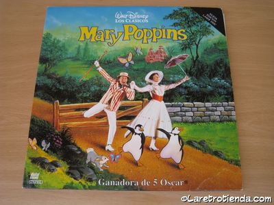 Foto Laser Disc - Mary Poppins [walt Disney Los Clásicos] foto 398554