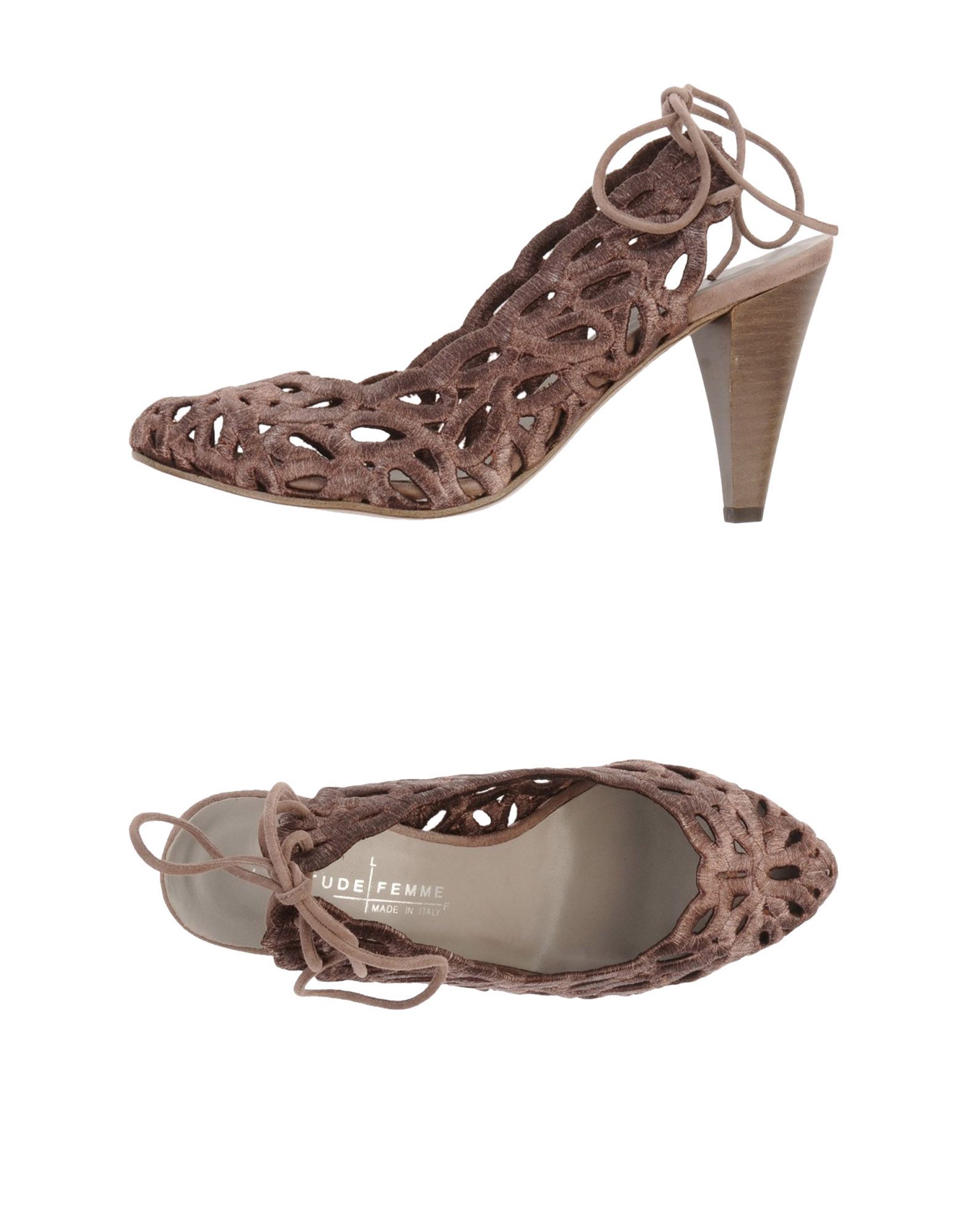 Foto Latitude Femme Zapatos Abiertos Mujer Malva foto 730721