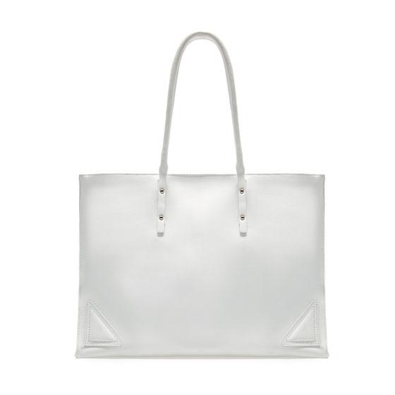 Foto Leather shopper with metallic details foto 181516