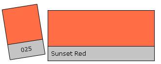 Foto Lee Filter Roll 025 Sunset Red foto 344044