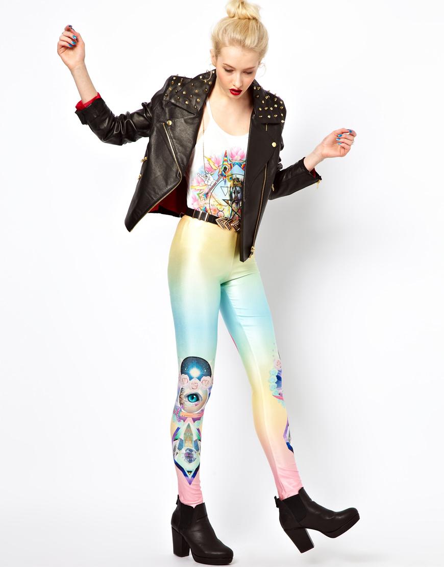 Foto Leggings rosa galáctico de Freak of Nature Multicolor foto 660916