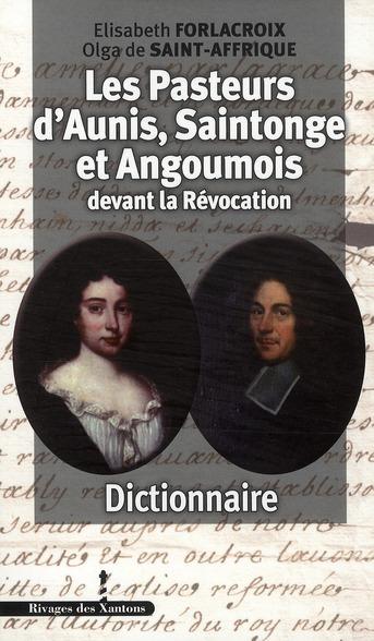 Foto Les pasteurs d'Aunis, Saintonge et Angoumois devant la révocation foto 742734