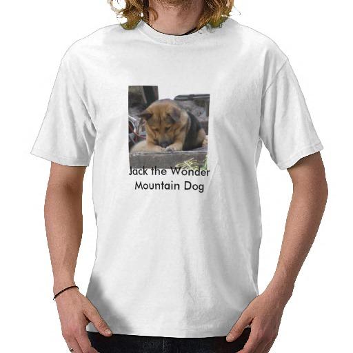 Foto Levante la serie del perro de la montaña de la mar Camisetas foto 536369