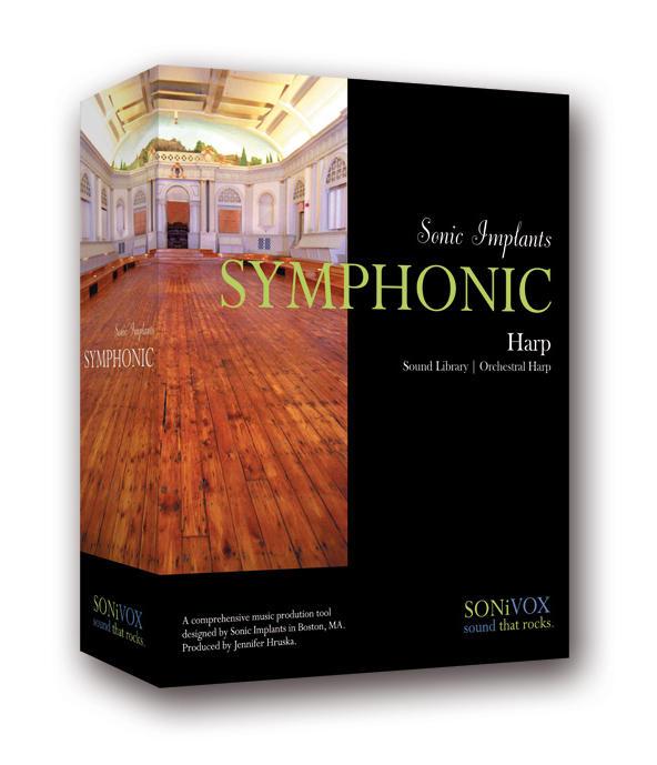 Foto libreria de sonidos de arpa sonivox symphonic harp collection